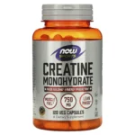 Creatina Monohidratada, 4500 mg, 120 Cápsulas, (750 mg por cápsula), NOW Foods, Sports