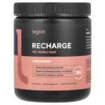 Creatina Monohidratada en Polvo + L-tartrato de L-carnitina, Recharge Post-Entrenamiento, 246 g, Legion Athletics