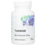 Multivitamínico, Nutrientes Básicos, 2 por día, 60 Cápsulas, Thorne