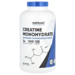 Creatina Monohidratada, 3000 mg, 500 Cápsulas, (750 mg por cápsula), Nutricost, Performance