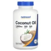 Aceite de Coco, 1000 mg, 120 Cápsulas, Nutricost