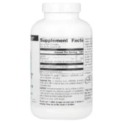 Tabla nutricional e ingredientes de Magnesio L-Treonato Magtein® Source Naturals. Detalla 2g de Magtein® y 147mg de Magnesio elemental por porción (3 cápsulas). Información para comprar en Suplenet Colombia.