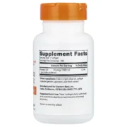 Tabla nutricional e ingredientes de Vitamina D3 Doctor's Best 1000 UI. Detalla 25 mcg (1000 UI) de colecalciferol por softgel. Información para comprar en Suplenet Colombia.