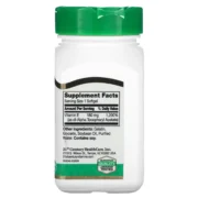 Tabla nutricional e ingredientes de Vitamina E 21st Century 400 UI. Detalla 180 mg de Vitamina E (dl-Alfa Tocoferil Acetato) por softgel. Info para comprar en Suplenet Colombia.