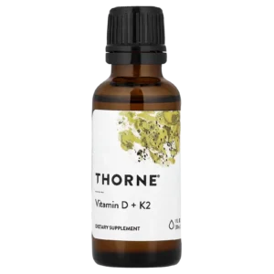 Comprar Vitamina D3 + K2 Líquida de Thorne 30 ml en la tienda premium Suplenet.